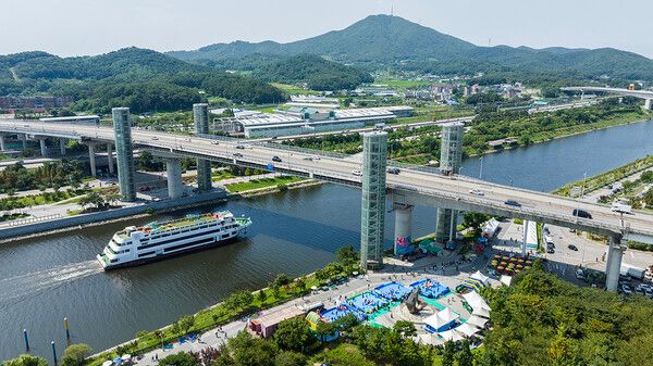 경인아라뱃길. 사진=한국관광공사