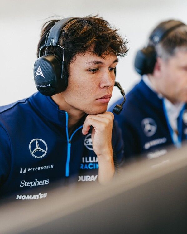 알렉산더 알본. 사진=윌리엄즈 F1팀.