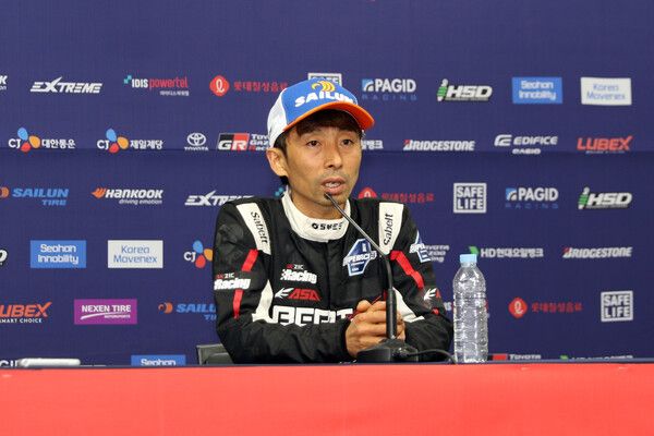 2024 오네 슈퍼레이스 GT클래스 제2전 3위 정경훈. 사진=전현철 기자.