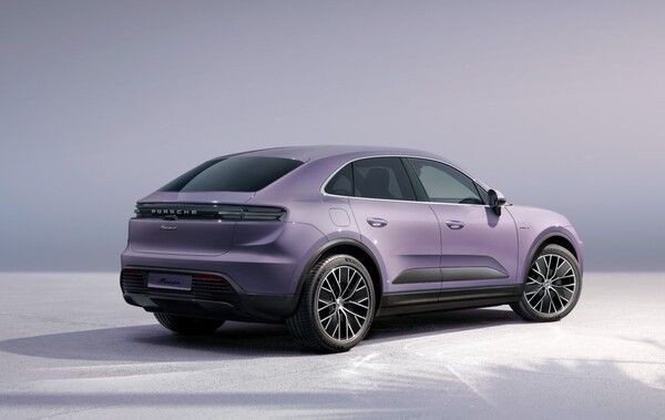 미쉐린 타이어가 장착된 포르쉐 마칸 일렉트릭. 사진=미쉐린