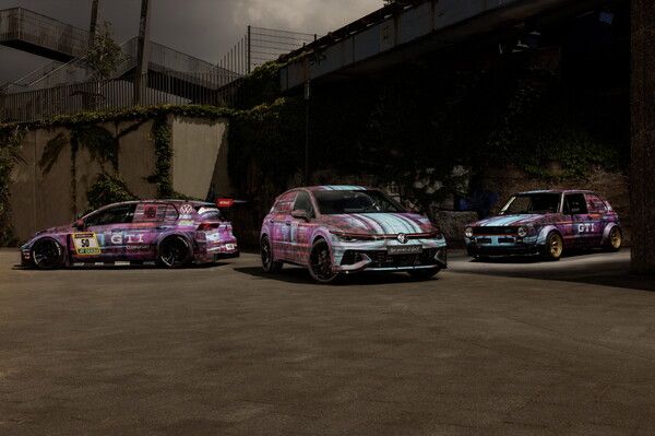 폭스바겐이 골프 탄생 50주년을 기념해 ‘골프 GTI 클럽스포츠’ 레이스 카로 6월 1일 개최되는 ‘ADAC 뉘르부르크링 24시간’에 출전한다. 사진=폭스바겐