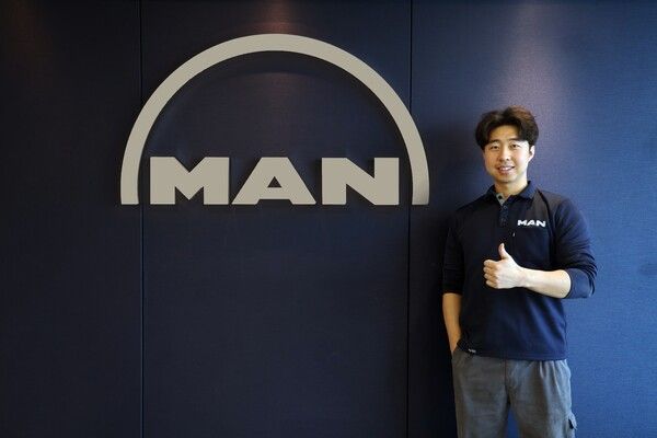 만트럭버스코리아가 2024년 상반기 국가기술자격 시험 결과 최연소 자동차정비기능장을 배출했다. 사진=만트럭버스코리아