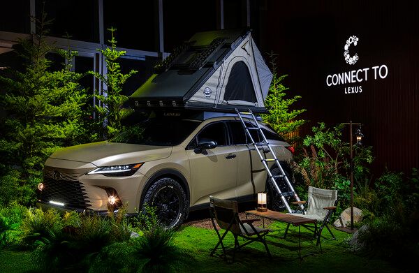 커넥트투에서 ‘RX 아웃도어 콘셉트’를 6월 30일까지 특별 전시한다. 사진=한국토요타자동차