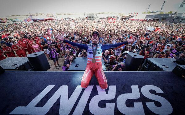 마르크 마르케즈(그레시니)가 혼다에서 두카티 이적 후 시즌 첫 스프린트 정상을 차지했다. 사진=motgp.com