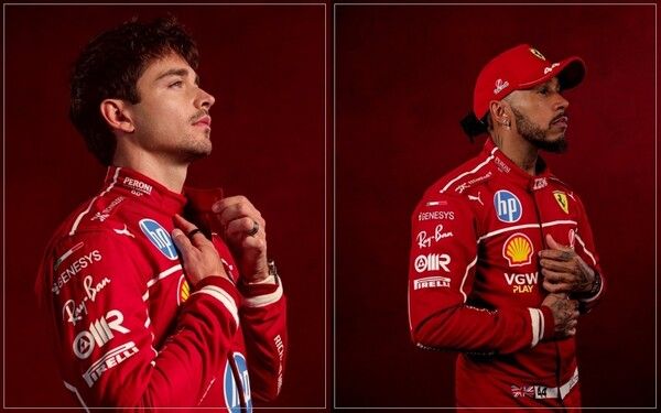 페라리 F1 2025 레이싱 슈트. 사진=페라리