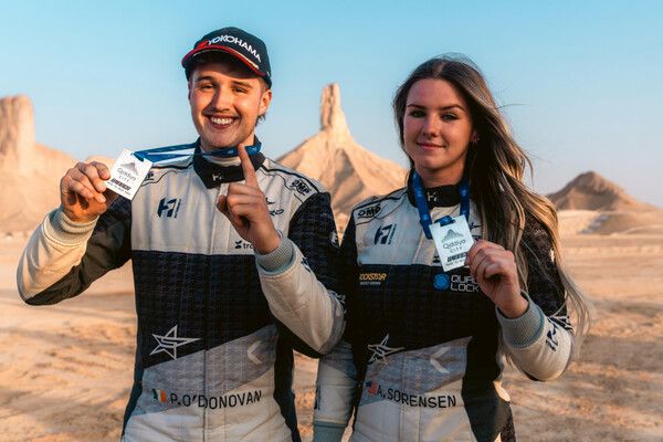 팀 스타드(TEAM STARD)의 아만다 소렌슨과 패트릭 오도노반. 사진=FIA