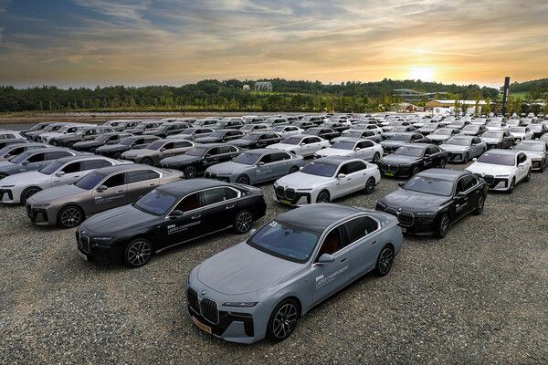 'BMW 레이디스 챔피언십 2025'의 프리미엄 의전 서비스. 사진=BMW 코리아