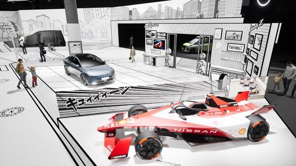 닛산이 10월 29일 개막하는 ‘2025 일본 모빌리티 쇼(JMS 2025)’의 부스 콘셉트를 공개했다.