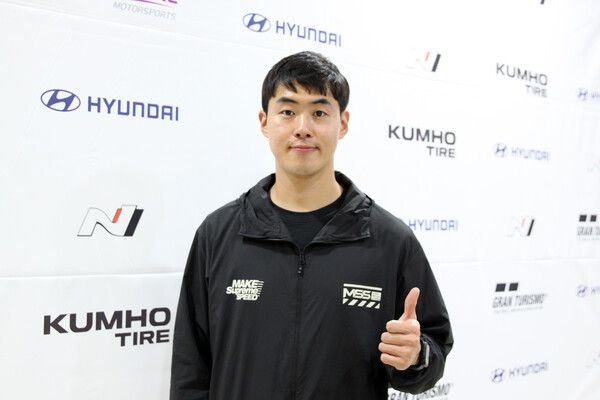 2025 현대 N 페스티벌 제4전 금호 N1 클래스 우승자 강동우. 사진=전현철 기자.