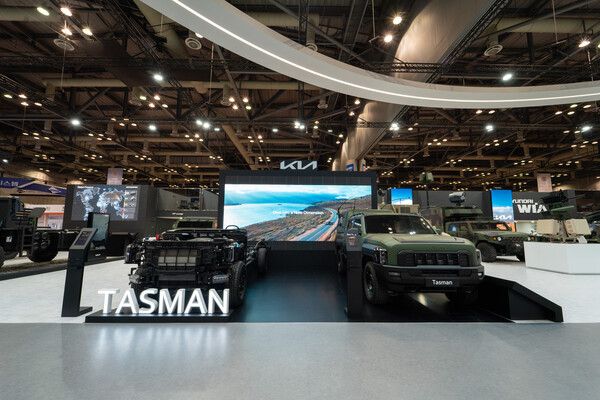 기아가 ‘서울 ADEX 2025’ 비즈니스 데이에서 다양한 군용 차량을 공개한다.