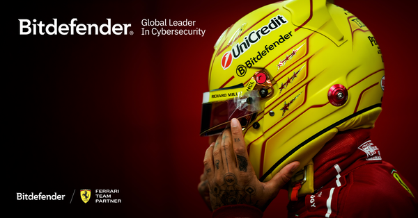 페라리 F1이 글로벌 사이버 보안 기업 ‘비트디펜더(Bitdefender)’와 파트너십을 연장했다. 사진=페라리