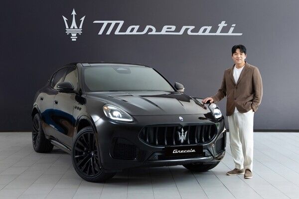 마세라티가 셰프 안성재에게 럭셔리 SUV 그레칼레의 한정판 스페셜 에디션 ‘네로 인피니토’를 1년간 지원한다.