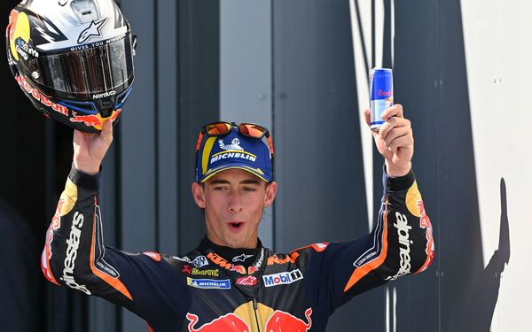 페드로 아코스타가 2025 모토GP 제14전 헝가리 GP에서 2위를 했다. 사진=motogp.com