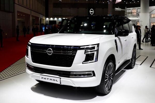 2025 일본 모빌리티쇼에서 공개된 닛산의 신형 패트롤. 사진=전현철 기자.