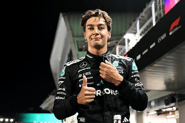 2025 F1 싱가포르 그랑프리 폴포지션 조지 러셀. 사진=F1