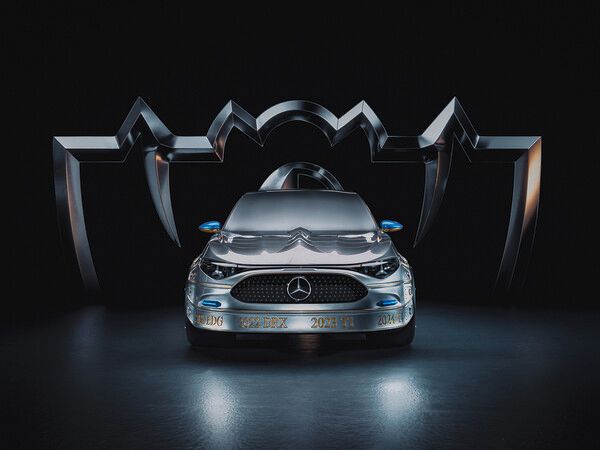 메르세데스-벤츠가 세계 최대 e스포츠 대회인 ‘리그 오브 레전드(LoL) 월드 챔피언십 2025(롤드컵)’ 개막을 맞아 독창적인 아트카를 선보였다. 사진=메르세데스-벤츠