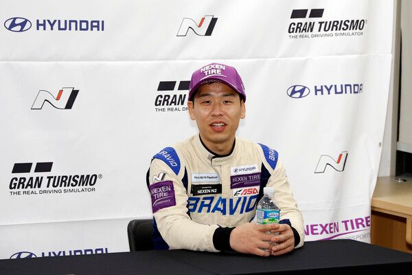 2025 현대 N 페스티벌 넥신 N2 마스터즈 클래스 챔피언 정상오. 사진=전현철 기자