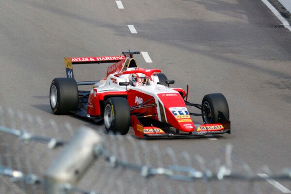 2025 마카오 그랑프리 포뮬러 리저널 월드컵 2차 예선에서 달리고 있는 프레디 슬레이터. 사진=전현철 기자.