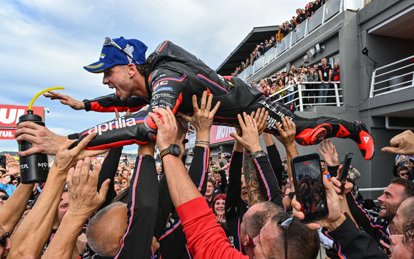 마르코 베제치가 2025 모토GP 최종전 발렌시아 GP에서 우승했다. 사진=motogp.com