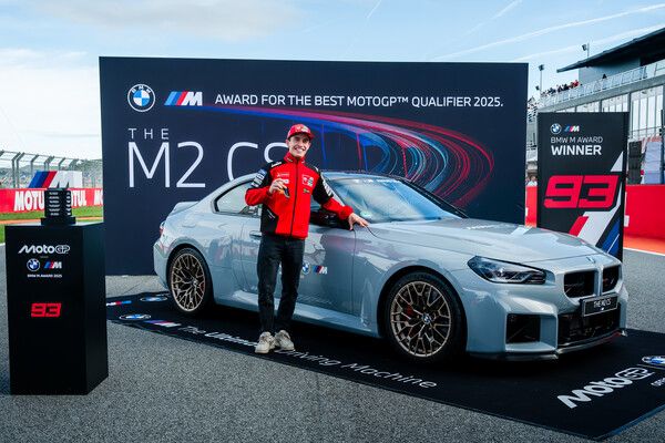 마르크 마르케즈(두카티)가 2025 모토GP 시즌 BMW M 어워드의 주인공으로 선정됐다. 사진=BMW
