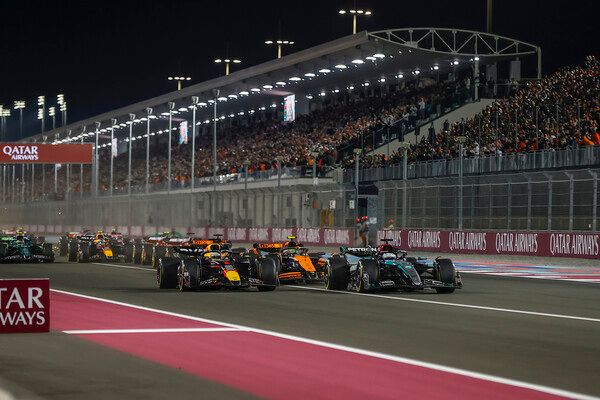 2024 F1 카타르 그랑프리 결선 스타트 장면. 사진=메르세데스 F1