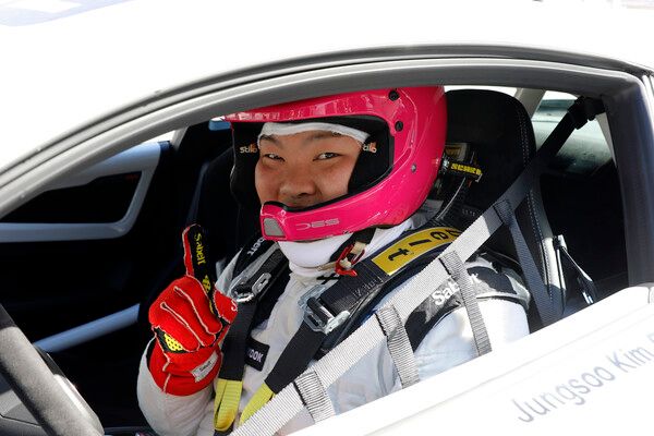2025 오네 슈퍼레이스 알핀 클래스&nbsp;챔피언 김정수. 사진=전현철 기자.