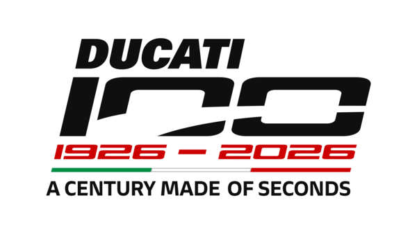 두카티 100주년 기념 로고
