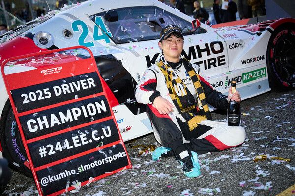2025 오네 슈퍼레이스 챔피언십 토요타 가주 레이싱 6000 클래스 챔피언. 사진=슈퍼레이스