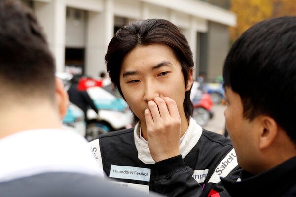 2025&nbsp;현대 N 페스티벌 제5전 그란 투리스모 eN1 클래스 예선 1위 김규민. 사진=전현철 기자.