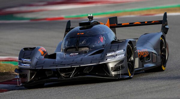 테스트 중인 제네시스 GMR-001 하이퍼카. 사진=FIA WEC