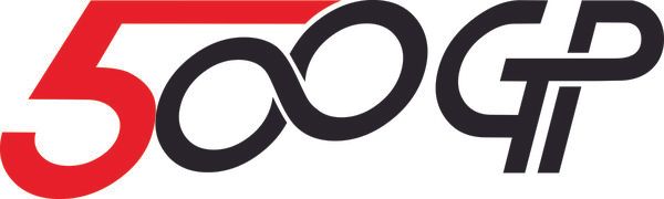 피렐리의 F1 500경기 참가를 기념하는 로고.