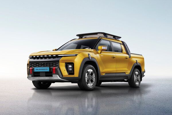 KG 모빌리티가 25일부터 ‘무쏘 EV’의 사전 계약을 시작한다. 사진=KGM