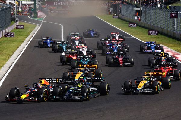 2023 F1 제12전 헝가리 GP의 결선 스타트. 사진=레드불