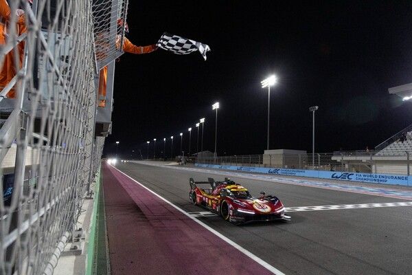 페라리가 2025 FIA WEC 개막전 ‘카타르 1812km’ 포디엄을 싹쓸이 했다. 사진=페라리 하이퍼카