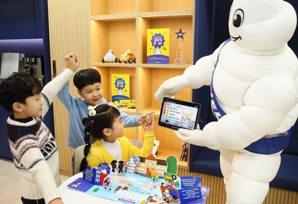 미쉐린코리아 어린이 교통 안전 캠페인 ‘갑자기 POP 안돼요’. 사진=미쉐린코리아