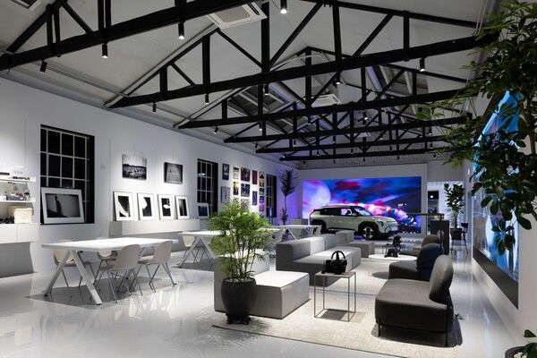 '기아 언플러그드 그라운드' 내 '커넥팅 라운지'의 모습. 사진=기아