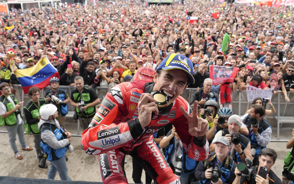 마르크 마르케즈가 2025 모토GP 제2전 아르헨티나 GP 스프린트 레이스에서 우승했다. 사진=motogp.com