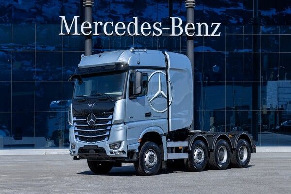 메르세데스-벤츠 초고하중 트랙터 악트로스 SLT. 사진=다임러 트럭 코리아