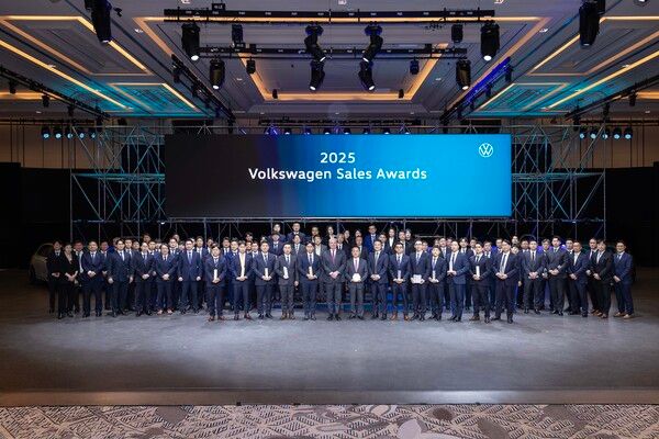 폭스바겐코리아가 ‘폭스바겐 2025 세일즈 어워드’를 개최했다. 사진=폭스바겐코리아