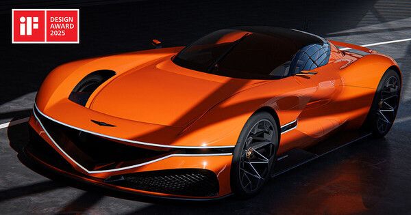 2025 iF 디자인 어워드 제품부문 본상 제네시스 엑스 그란 베를리네타. 사진=현대차그룹