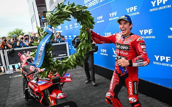 마르크 마르케즈가 해트트릭으로 통산 90승 고지에 올라섰다. 사진=motogp.com
