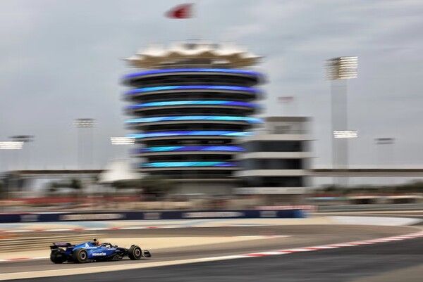 윌리엄즈 F1의 바레인 테스트 장면. 사진=윌리엄즈 F1
