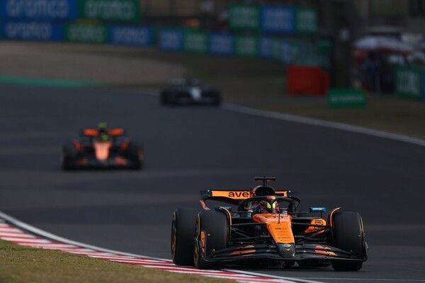 2025 F1 제2전 중국 그랑프리에서 폴 투 윈을 한 오스카 피아스트리의 질주. 사진=맥라렌