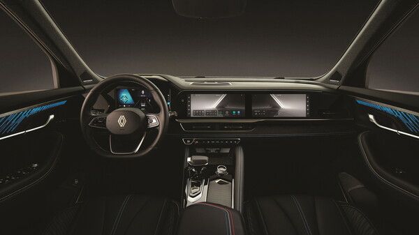 르노 그랑 콜레오스 에스프리 알핀 누아르.