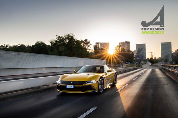 페라리 12칠린드리가 ‘2025 카 디자인 어워드’에서 ‘양산차’ 부문을 수상했다. 사진=페라리