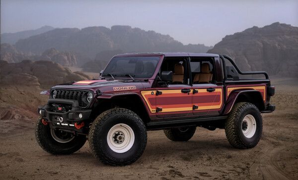 지프 글래디에이터 하이 탑 혼초 콘셉트