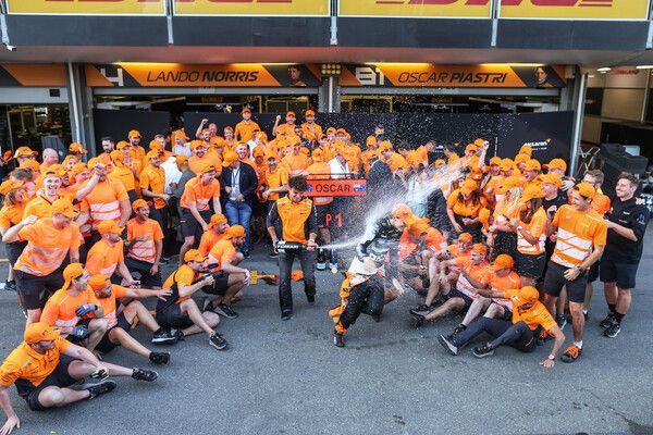 2025 F1 그랑프리에서 맥라렌이 더블 타이틀을 리드하고 있다. 사진=맥라렌