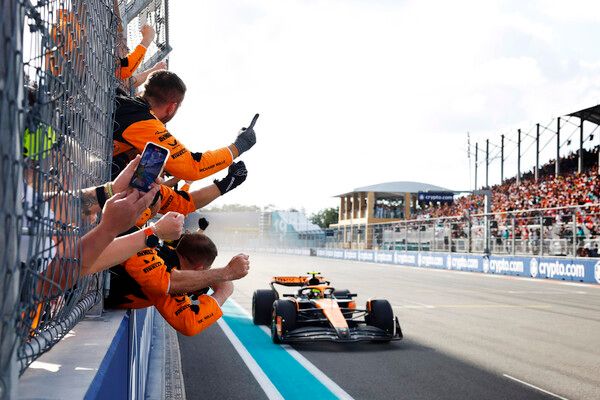 오스카 피아스트리가 2025 F1 제5전 사우디아라비아 그랑프리에서 우승, 시즌 3승을 거뒀다. 사진=맥라렌