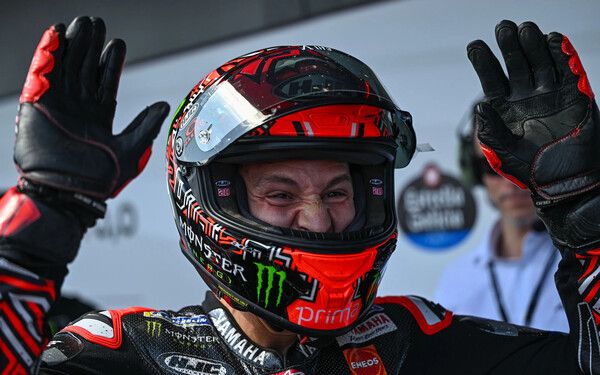 파비오 콰르타라로(야마하)가 2022년 인도네시아 GP 이후 1,134일만에 폴 포지션을 차지했다. 사진=motogp.com