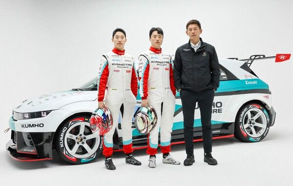 ‘금호 SL모터스포츠팀’이 17일 용인 에버랜드 스피드웨이에서 열리는 현대 N 페스티벌 아이오닉 5 eN1 클래스에 참가한다. 사진=금호타이어